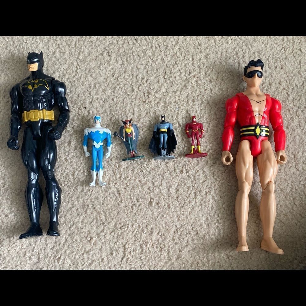 Different Action Figures